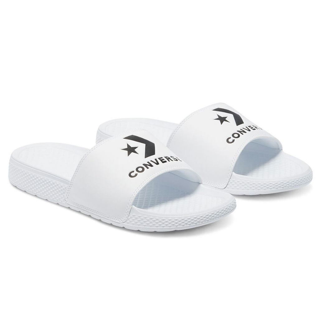 Sandal Converse All Star Slide Slip White Unisex Casual Style Lifestyle Sandals Original 100%