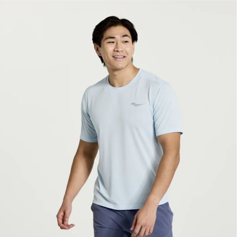 MENS SAUCONY STOPWATCH RUN TEE BIG SIZE ORIGINAL