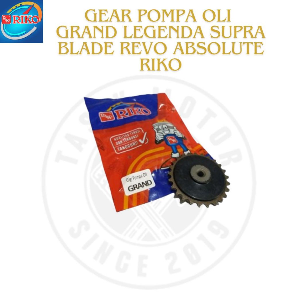 Gear Pompa Oli Honda Grand Legenda Supra Blade Revo Absolute Gigi Pompa Oli Riko