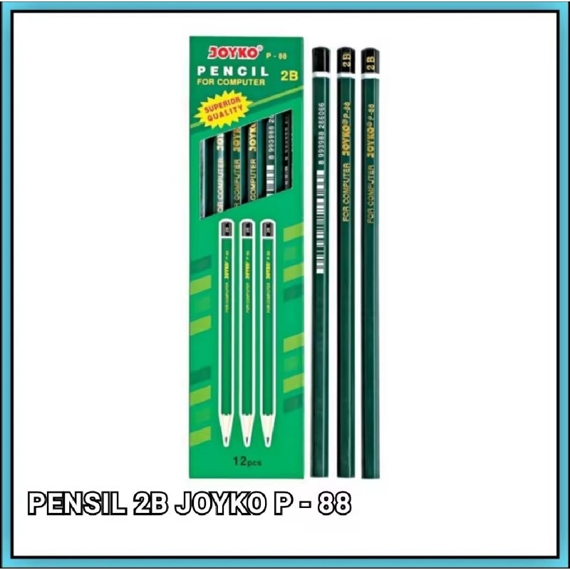 

1 Pak Pensil Joyko P88 Isi 12 Pcs