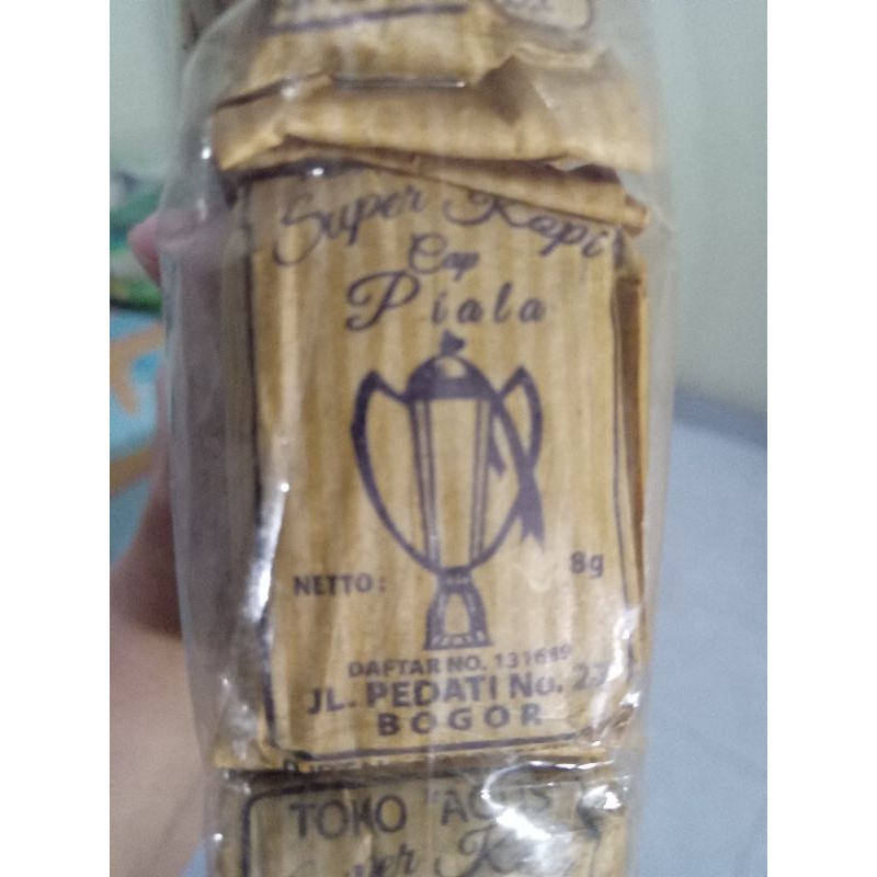

Kopi Cap Piala 10 Saset / Kopi Piala / Kopi Bogor