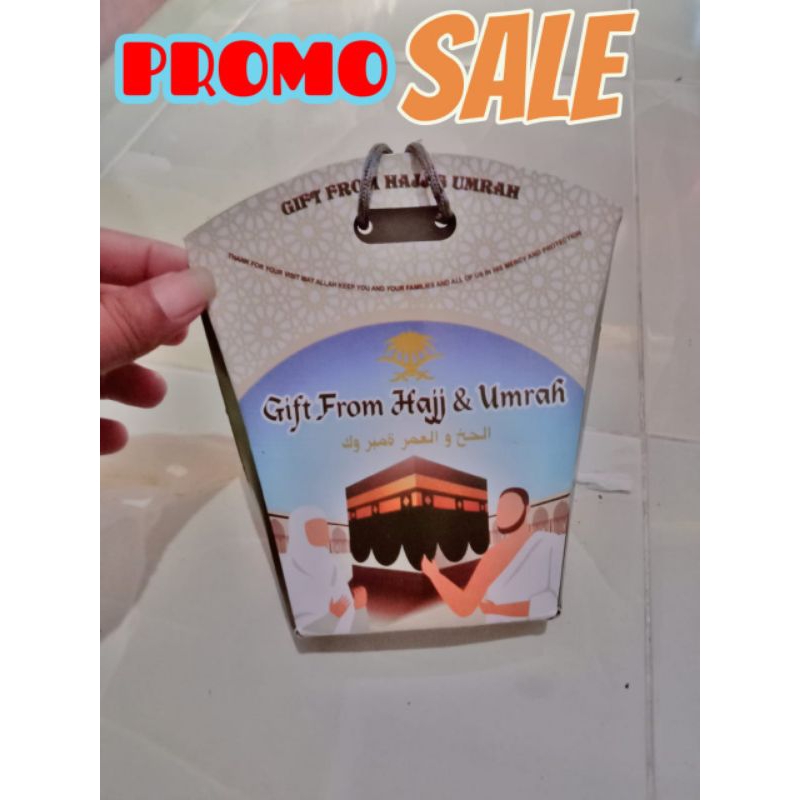

tas sofenir oleh2 haji dan umroh (50pcs)