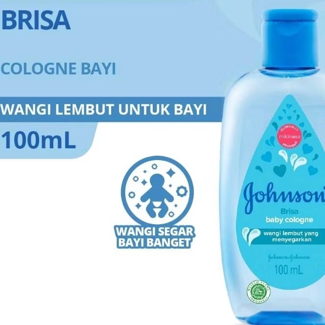 PROMO JOHNSONS/JOHNSON'S Baby 100ml BRISIA Cologne/Parfume Bayi
