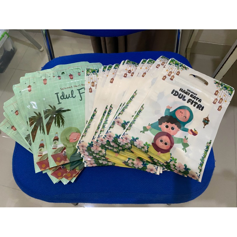 

ZIPPER BAG MOTIF LEBARAN ZIPLOCK BAG IDUL FITRI 15x22 cm, RANDOM