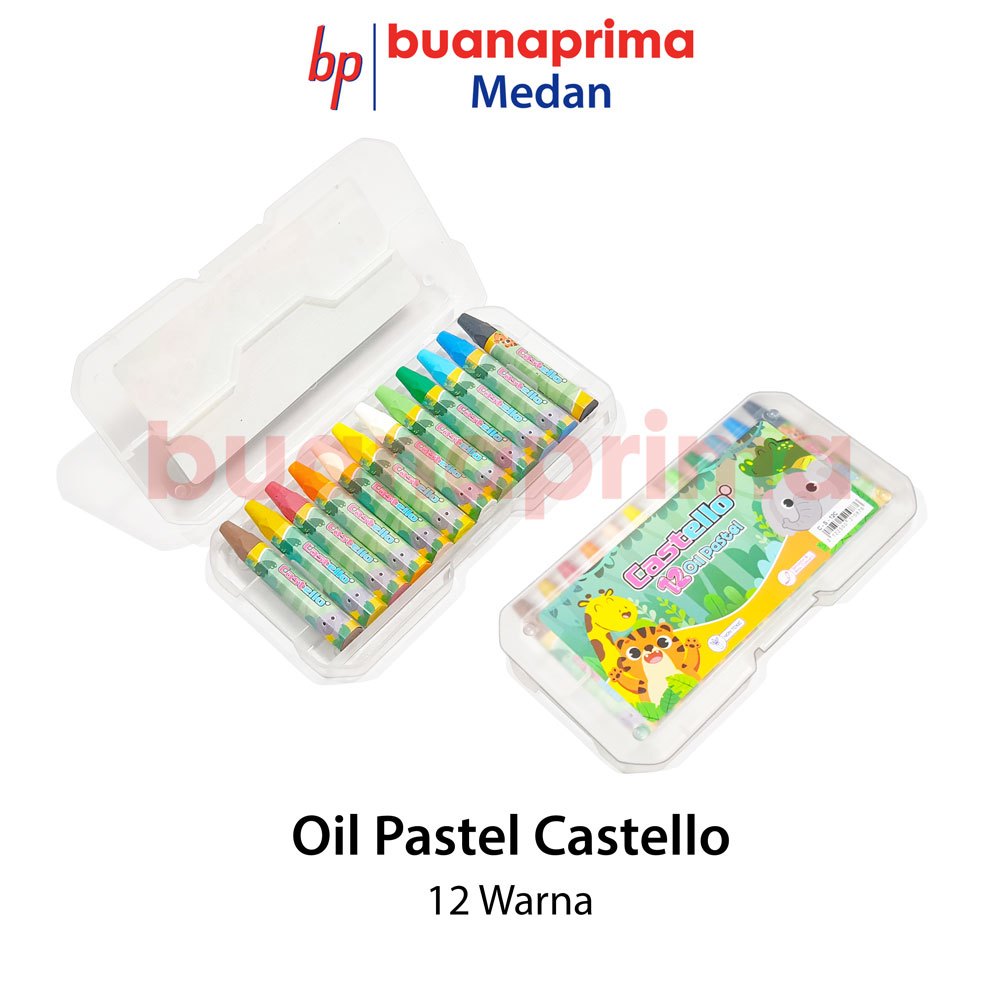 

Oil Pastel Castello 12 Warna Crayon Minyak Mewarnai