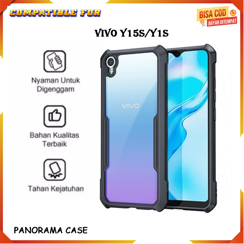 CASE VIVO Y15S Y1S Casing Xundd Transparan Clear Pelindung HP
