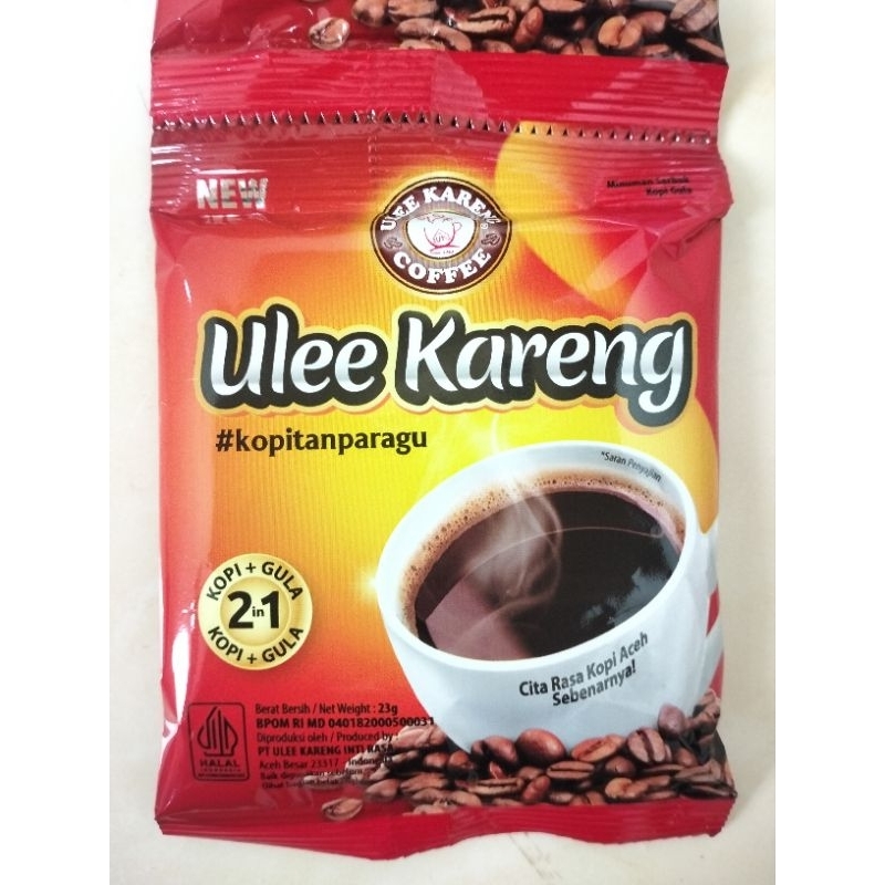 

Kopi Ulee Kareng 2 in 1 25 gr | Isi 10 Pcs