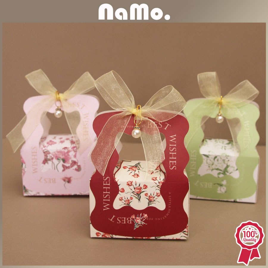 

Namo Gift - Gift Box Candy Packaging Paper/ Gift Box Pearl Souvenir Wedding/ Souvenir Box kotak Permen