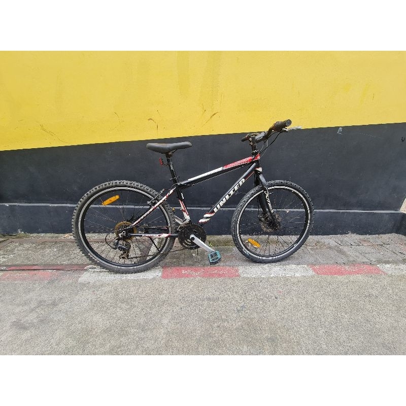 Fullbike Sepeda MTB UNITED MONZA 26 inch Aluminium / Alloy frame dan fork