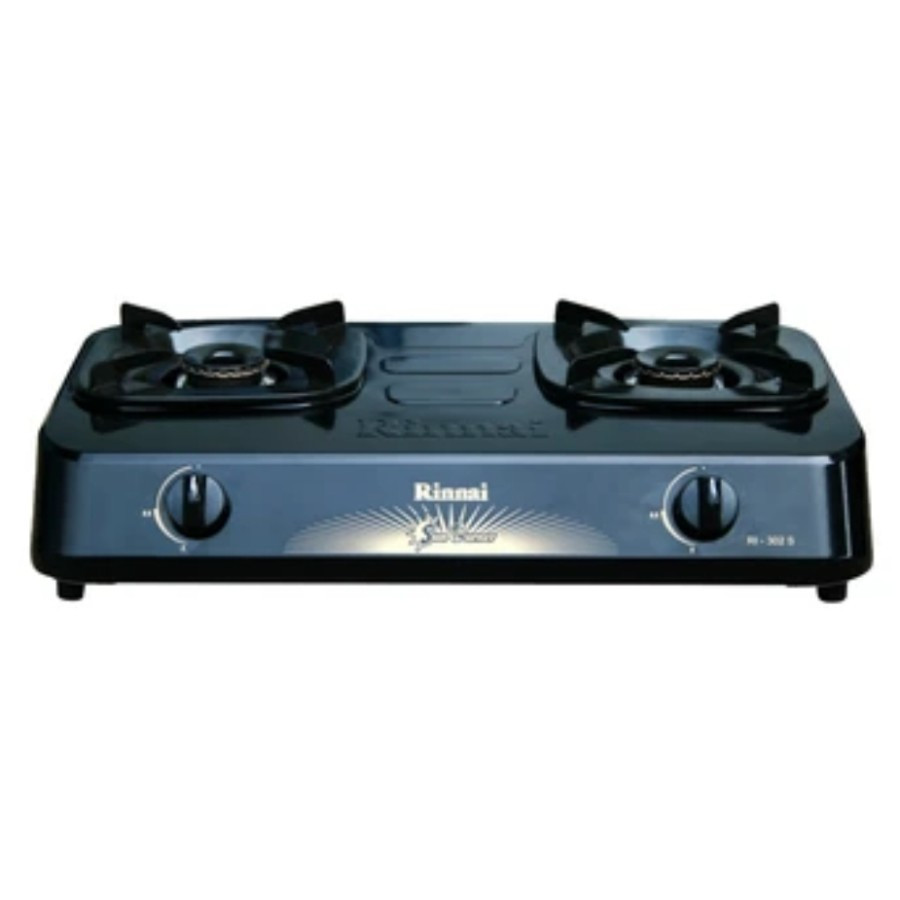 Rinnai Kompor Gas 2 Tungku RI 302 S / Kompor Rinnai 2 Tungku RI-302S / Kompor Gas Rinnai ORIGINAL RI
