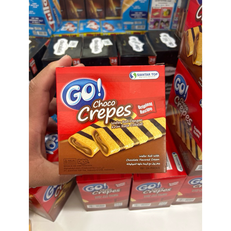 

Go! Choco Crepes isi 24 x 6 gram