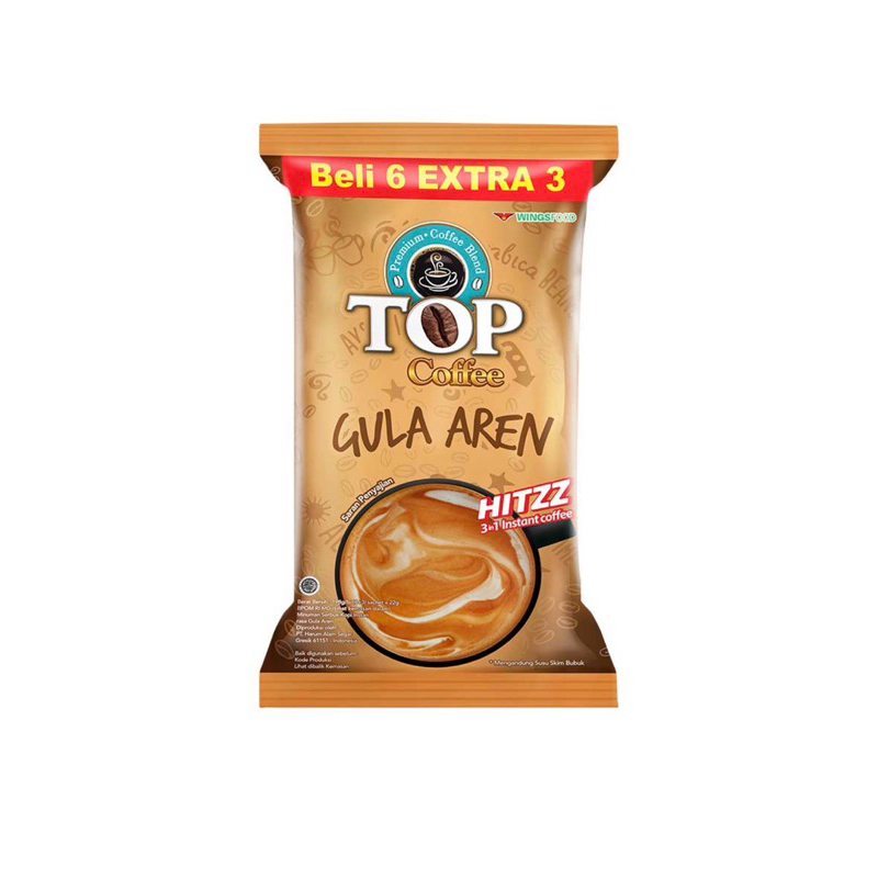 

TOP COFFE GULA AREN KOPI SACHET 9x22g