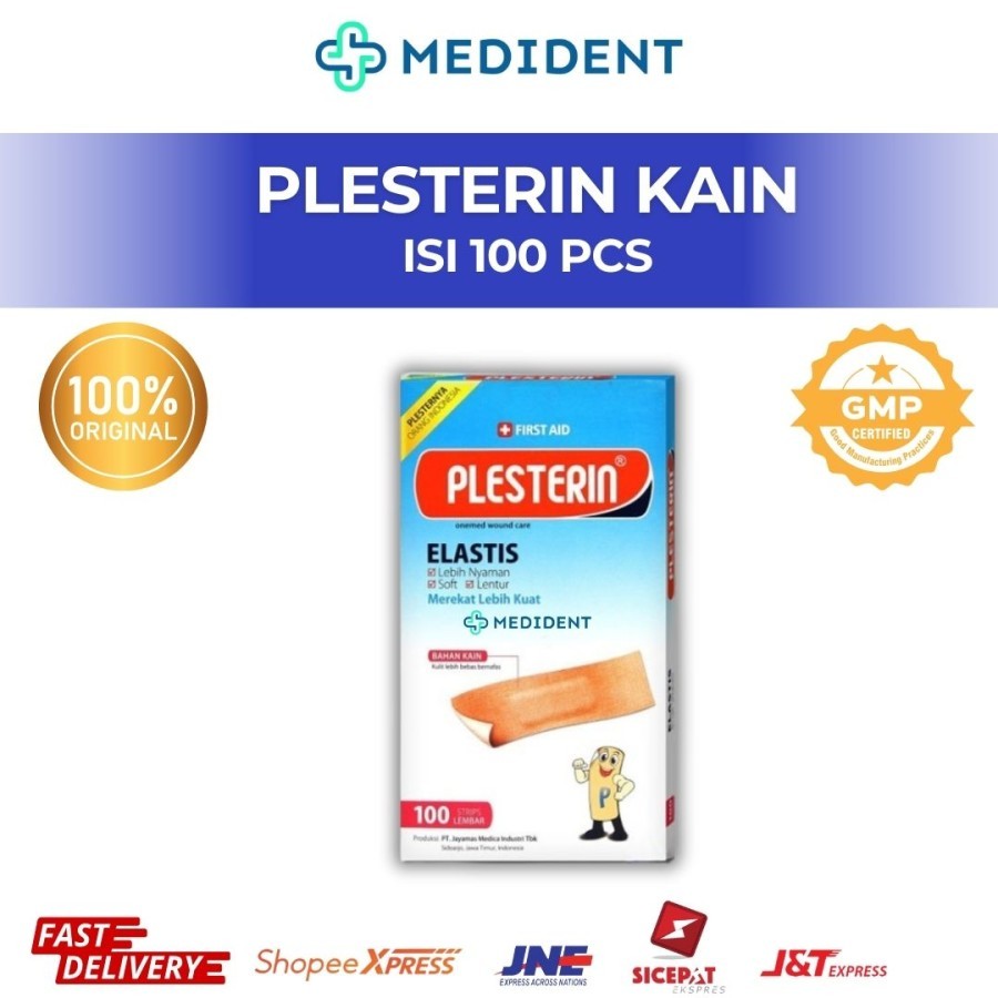 Plester Kain / Handsaplast / Plester luka / Perban Luka