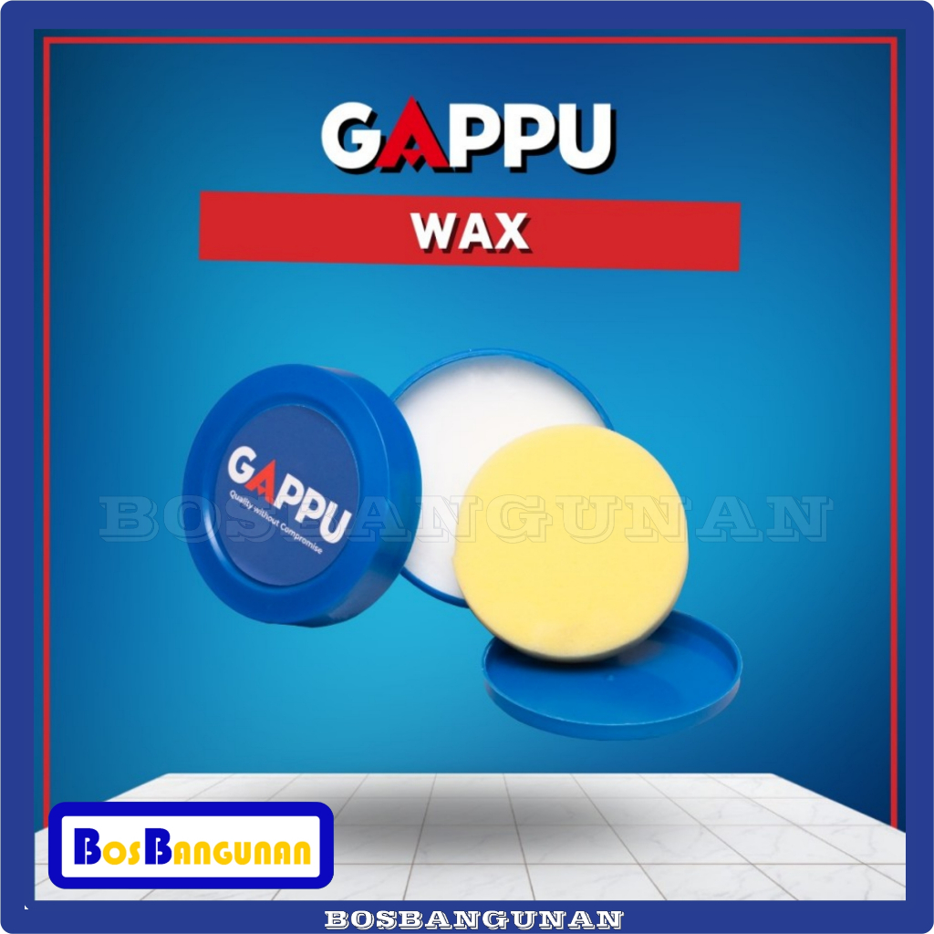 GAPPU Wax & Sponge for Easy Application Nat Lantai Keramik Marmer Epoxy Resin