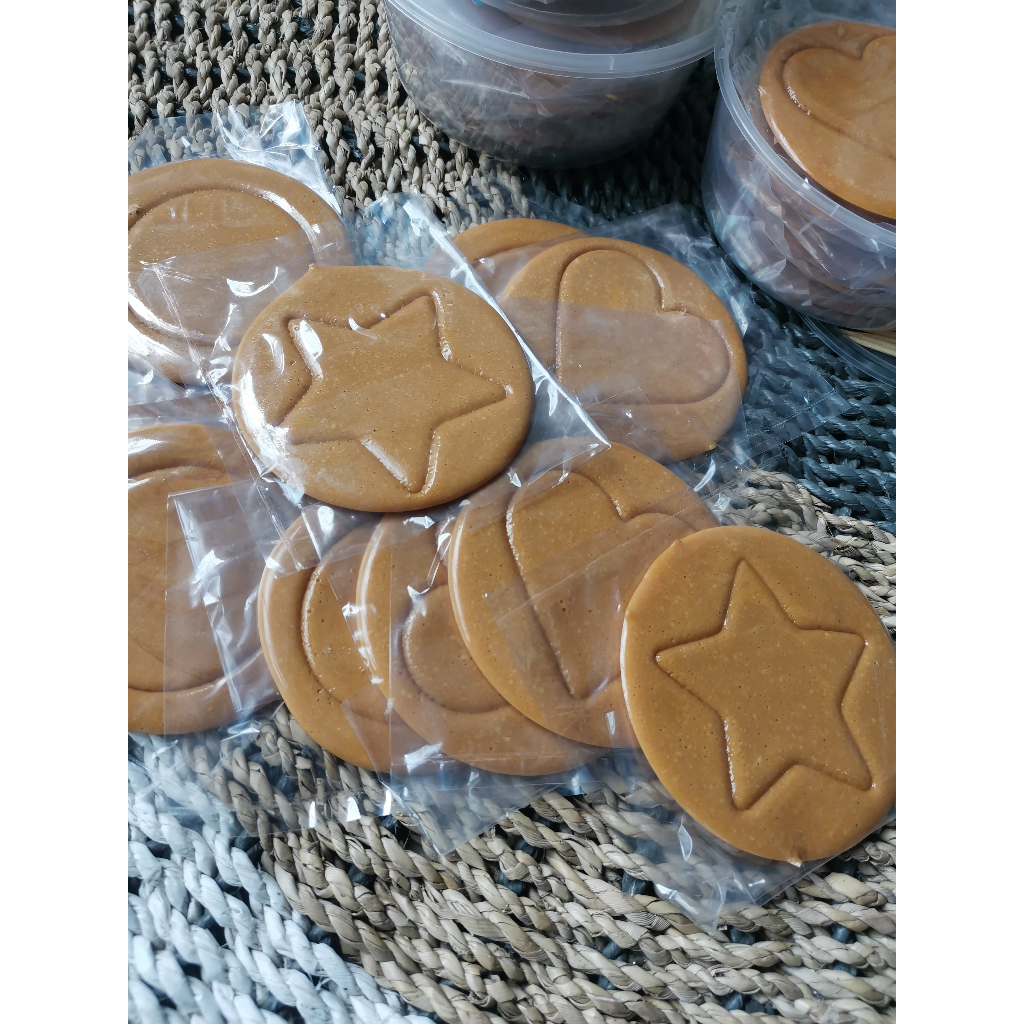 

Classica2106 Dalgona Candy 10 Cm 1 Box Isi 10 Pcs Permen Squid Game Size Jumbo