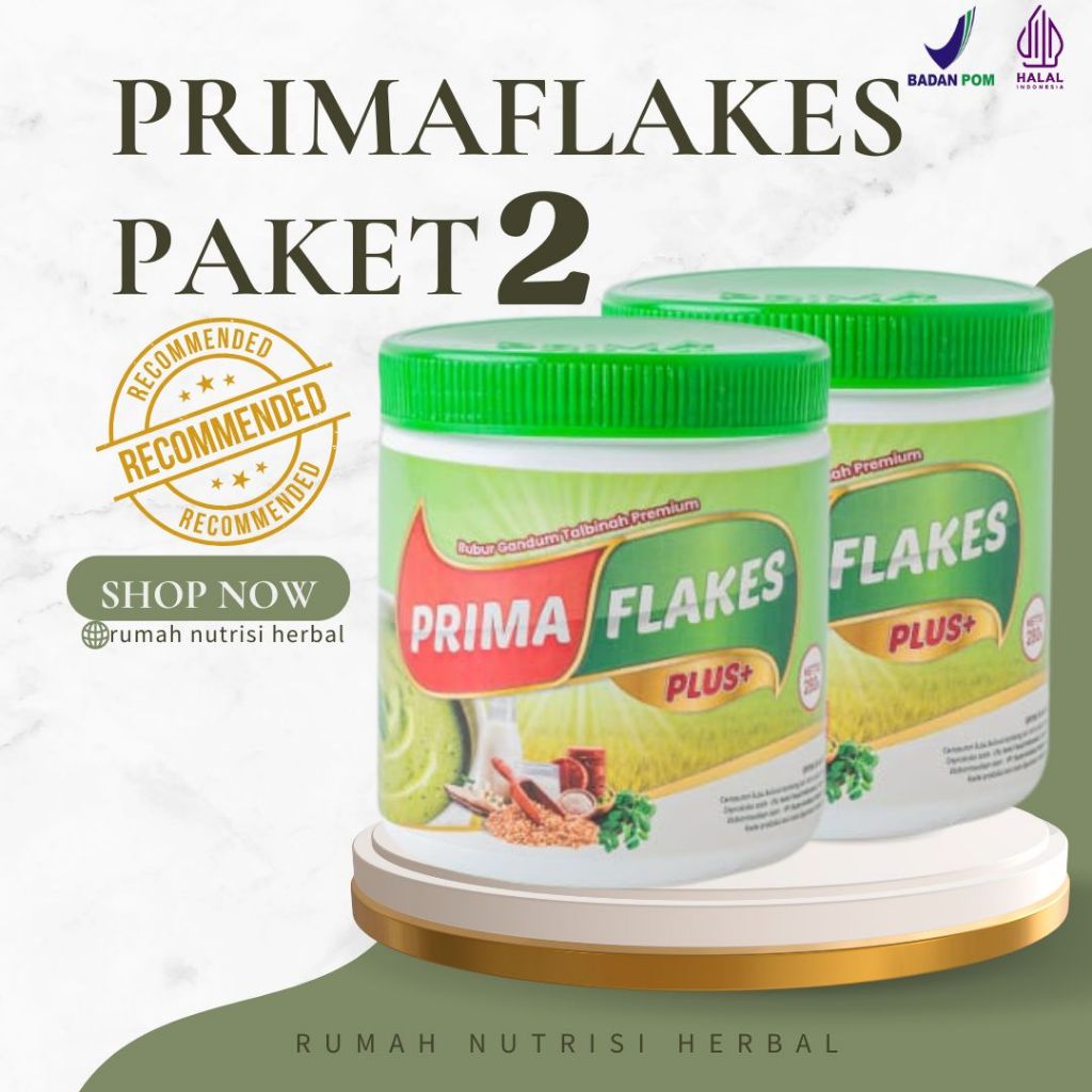 

PAKET 2 PRIMAFLAKES BANTU ATASI GERD/ASAM LAMBUNG/MAAG/HIPERTENSI/MENU DIET SEHAT/MPASI
