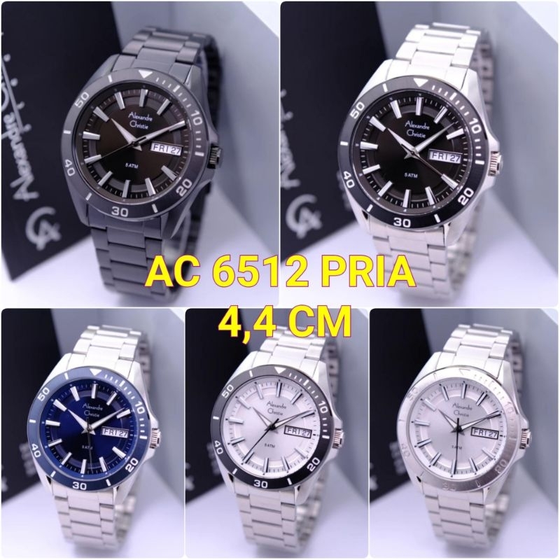 Alexandre Christie Original AC 6512 Pria Garansi Resmi AC6512