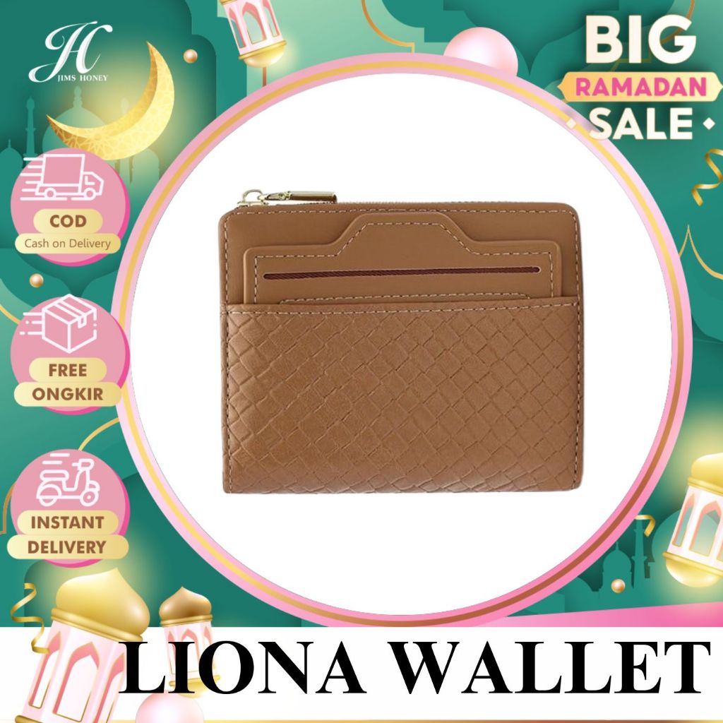 JIMS HONEY LIONA WALLET Dompet Kecil Lipat Wanita Cewek Fashion Jimshoney Casual Terbaru