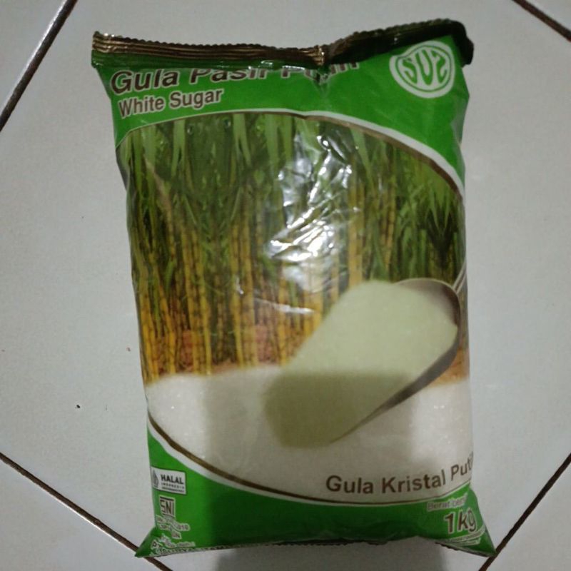 

gula pasir putih 1kg dikirim random