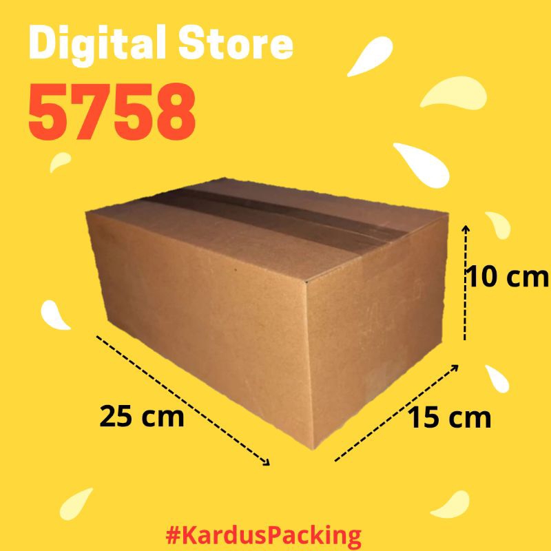 

Kardus Packing 25 x 15 x 10