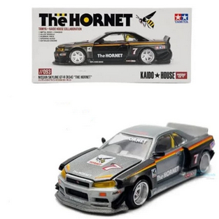 ORIGINAL MINI GT KHMG093 CHASE KAIDO NISSAN SKYLINE GTR R34 TAMIYA "THE HORNET"