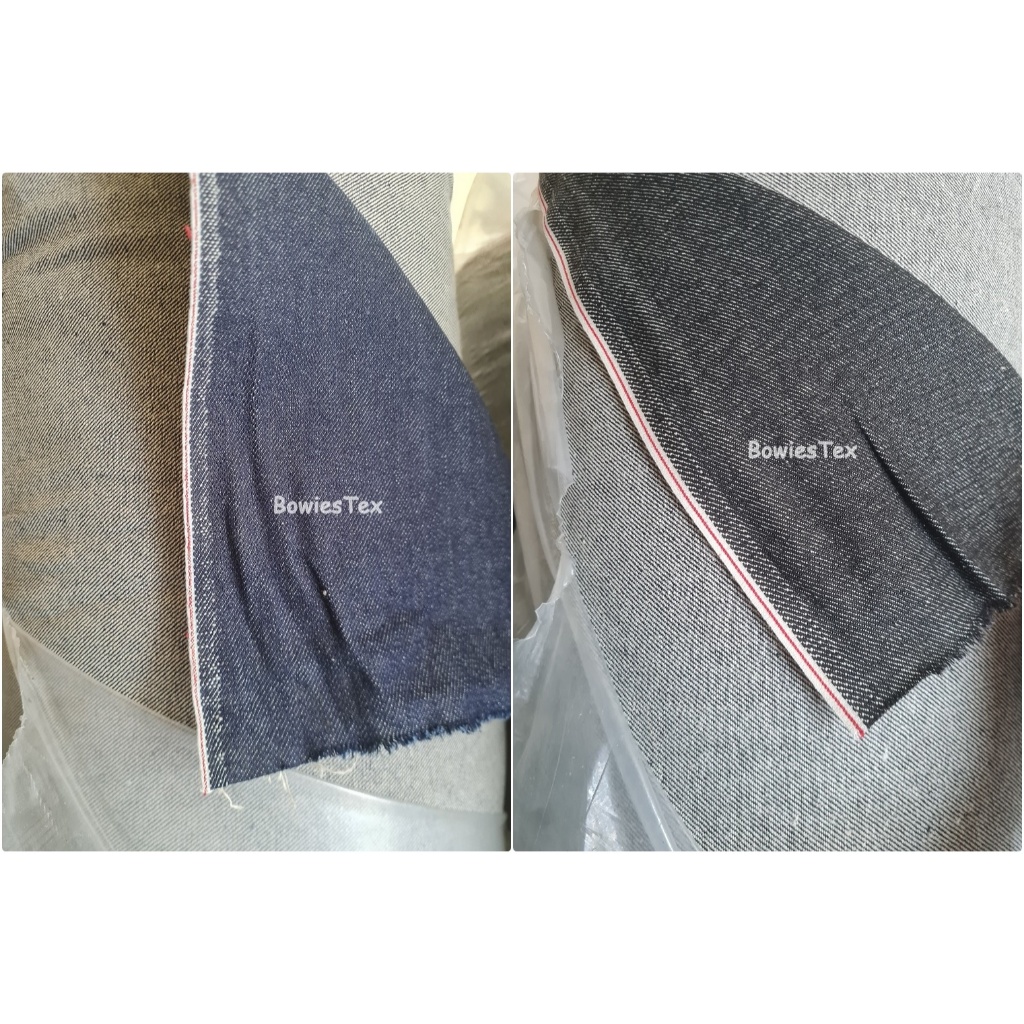 Kain Selvedge Original Bahan Jeans Selvedge Denim Selvedge Original Lebar Kain 1.5 Meter