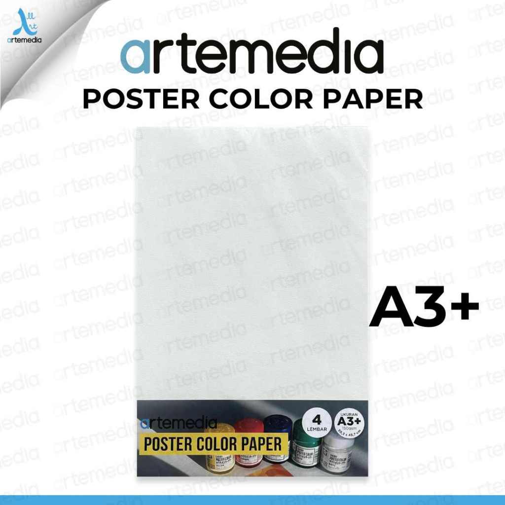 

Artemedia Poster Color Paper Set A3 Kertas Cat Poster