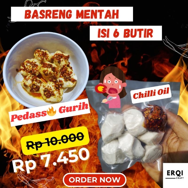 

Basreng Mentah Chili Oil Pedas Isi 6 Viral Keripik Basreng Kataji Kripik Stick Daun Jeruk Basreng Chilli Oil