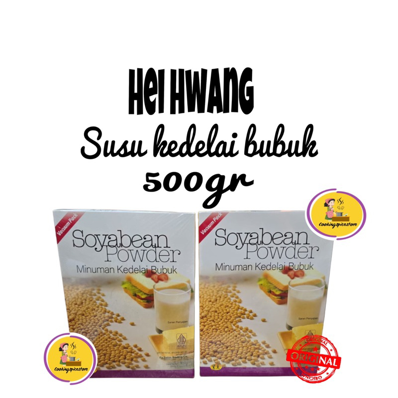 

Hei Hwang soya bean powder / Susu kedelai bubuk 500gram