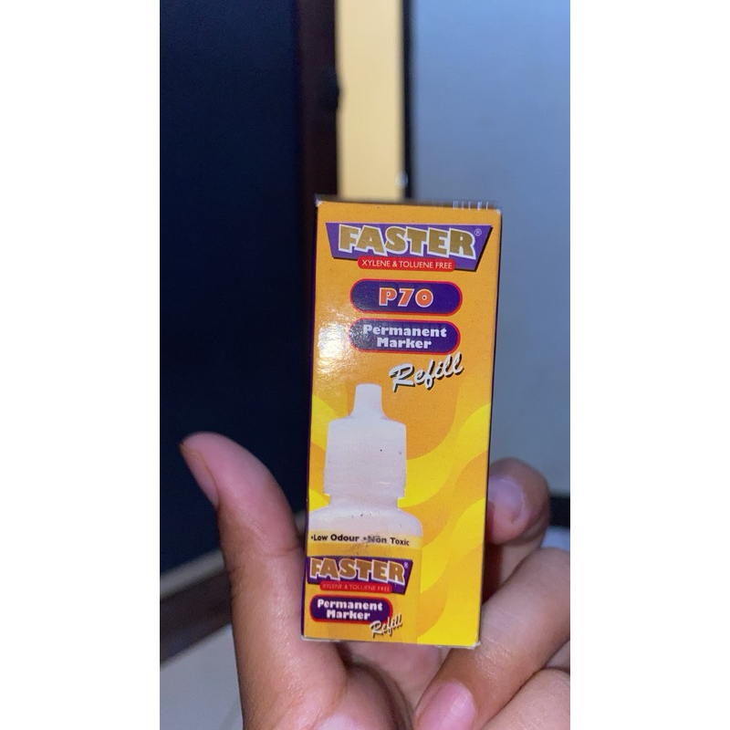 

Refill Tinta Spidol Permanen Faster P70 – Low Odour & Non-Toxic