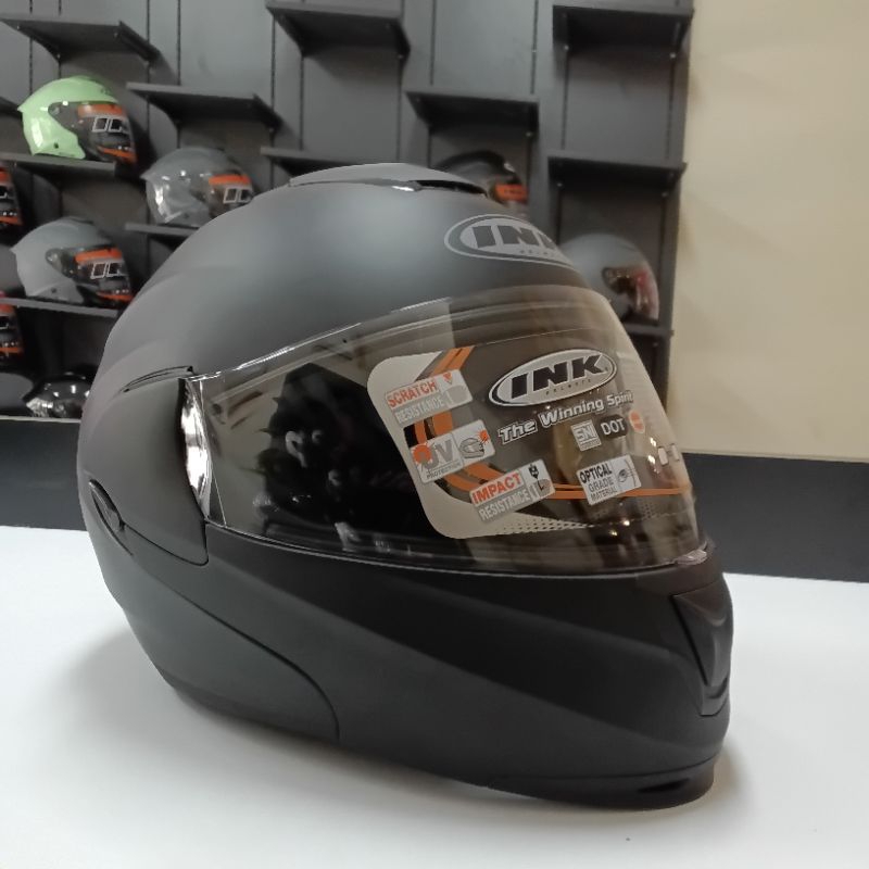 HELM PRIA INK TOP GEAR SOLID BLACK