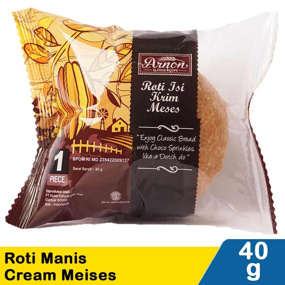 

Arnon Roti Manis Cream Meises 40g – Lembut, Manis, & Cokelatnya Melimpah!