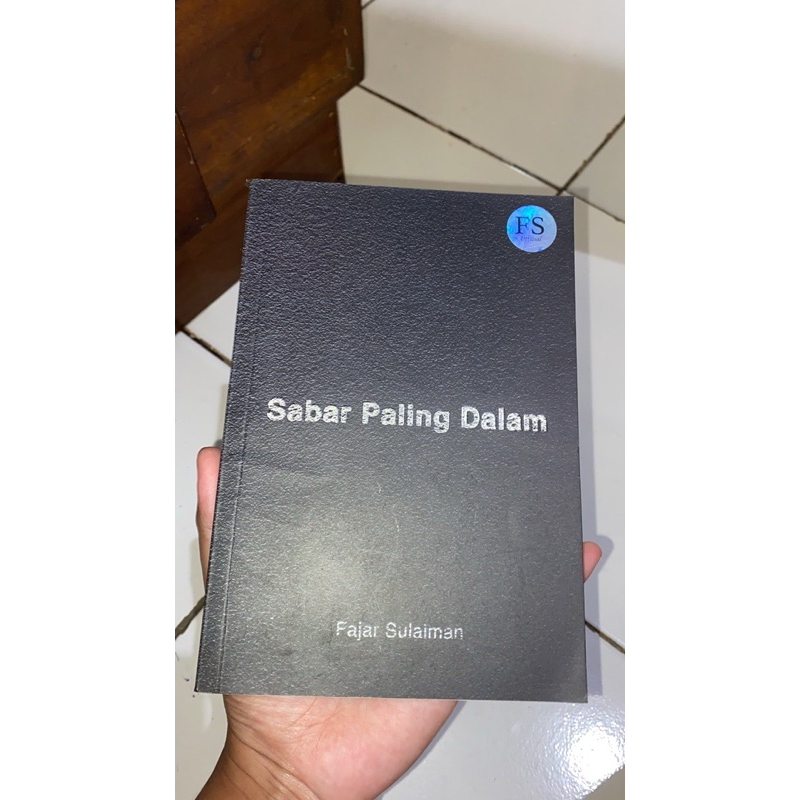 Sabar Paling Dalam - Fajar Sulaiman (Second, Original)