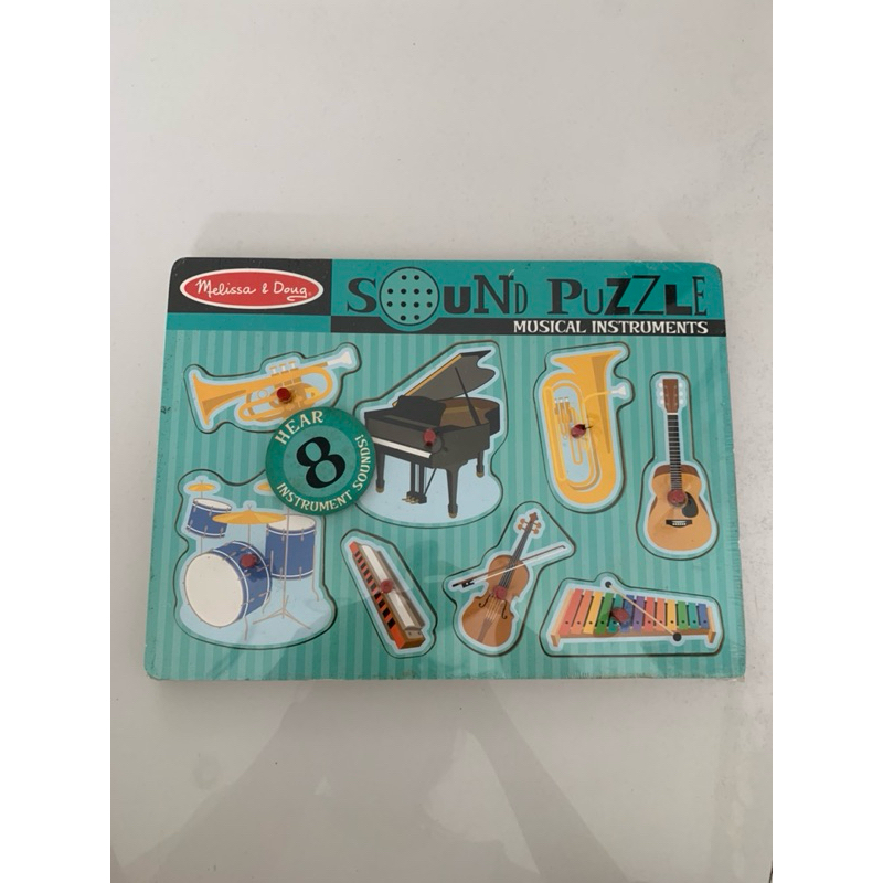 Melissa & Doug - Sound Puzzle NEW