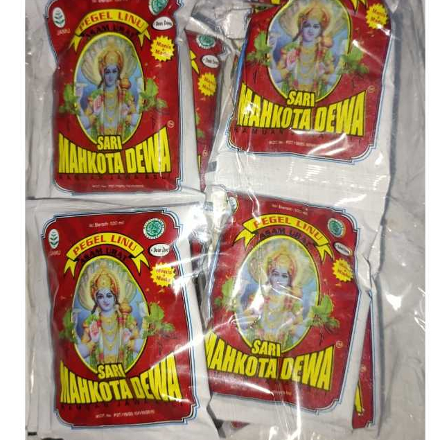 

Mahkota Dewa! Jamu Tradisional Pegel Linu 1 Pack isi 12 Sachet {PAKET SPESIAL}