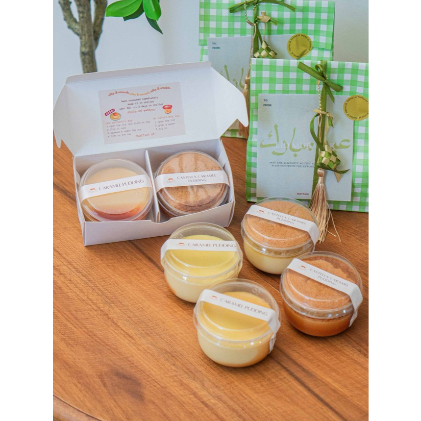 

Eid Lebaran Hampers - Caramel Pudding Set