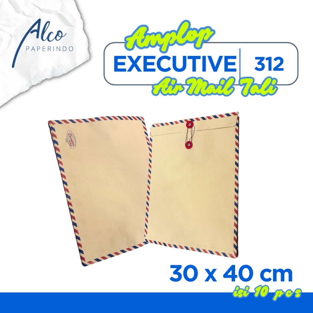

Amplop AIRMAIL tali 312 isi 10