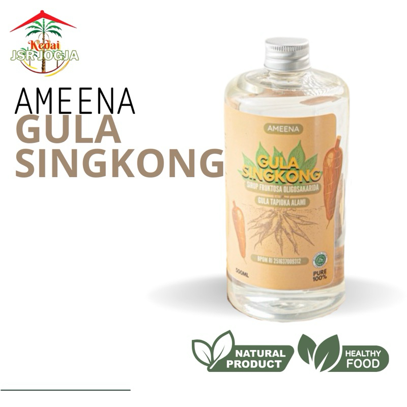 

[ BIG ] Gula Singkong Cair 500ml | Ameena Premium Quality