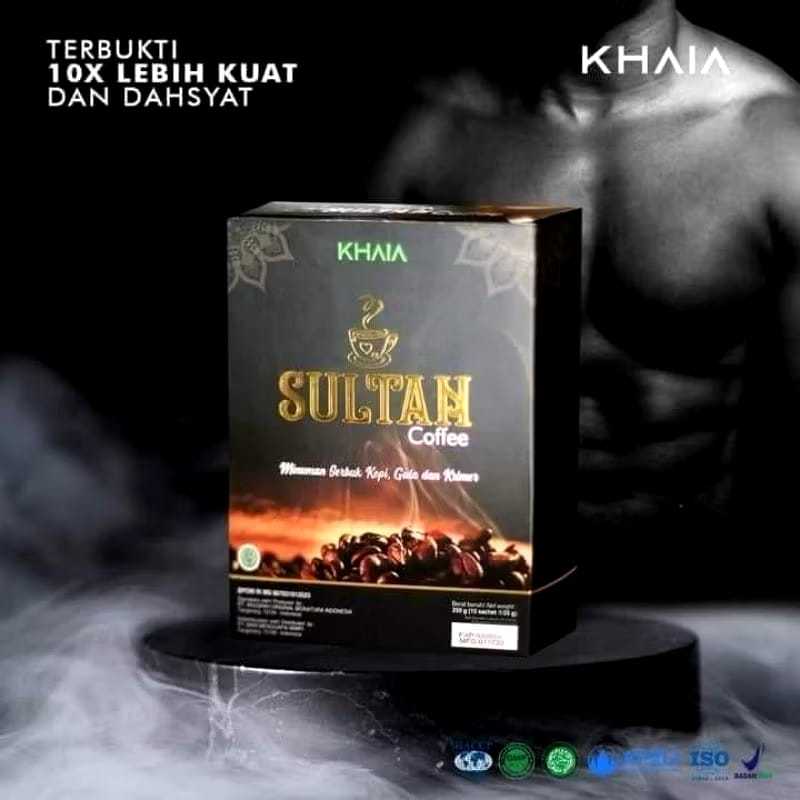 

KHAIA SULTAN COFFEE 1 BOX 10 SACHET KOPI KHAIA SULTAN 100% ORIGINAL