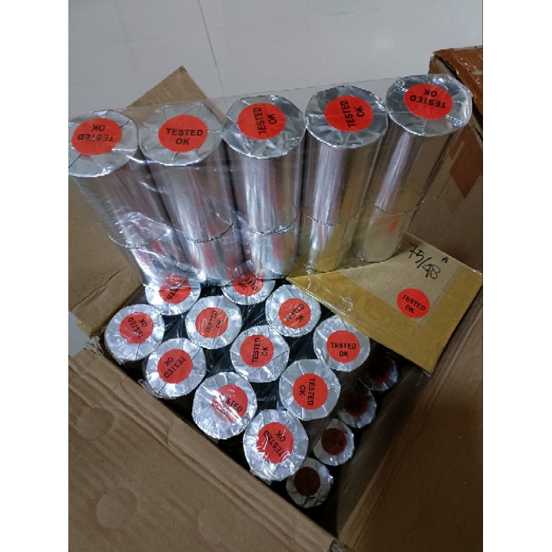 

Kertas Struk Kasir Thermal 75x48 mm Paper Roll Thermal 75 x 48 mm