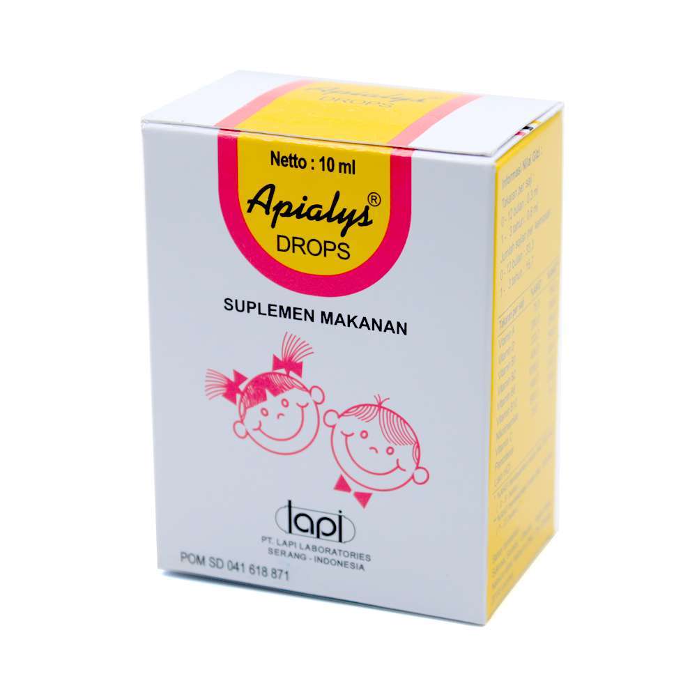 Apialys drops 10ml suplemen kesehatan drop