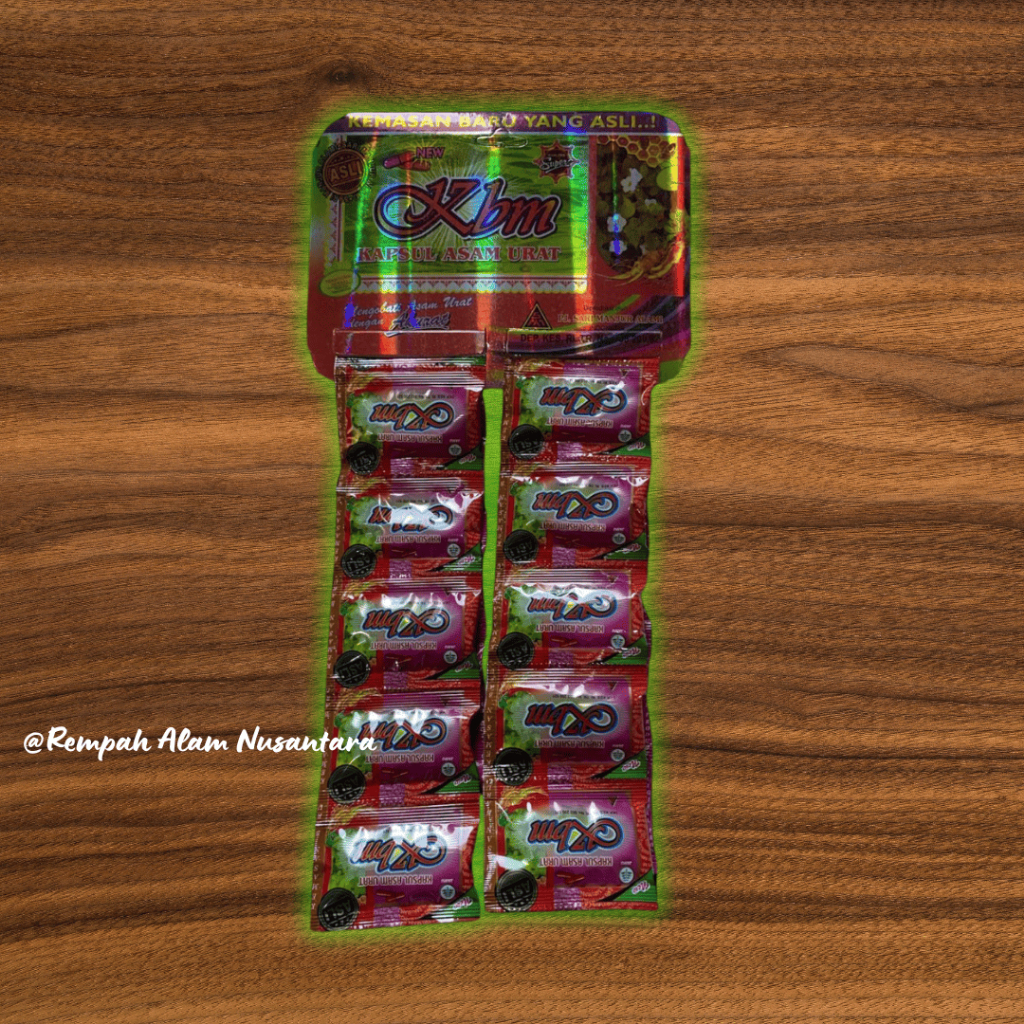 

KBM Kapsul Original Renceng 20 Sachet Asam Urat