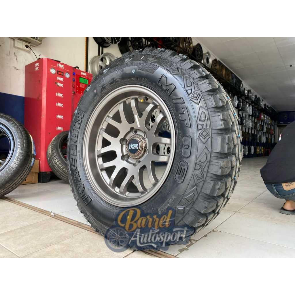 Muarah Paket Komplit Velg Ofroad Dan ban Ofroad ring 17 Buat Hilux,Triton ,Pajero ,Fortuner