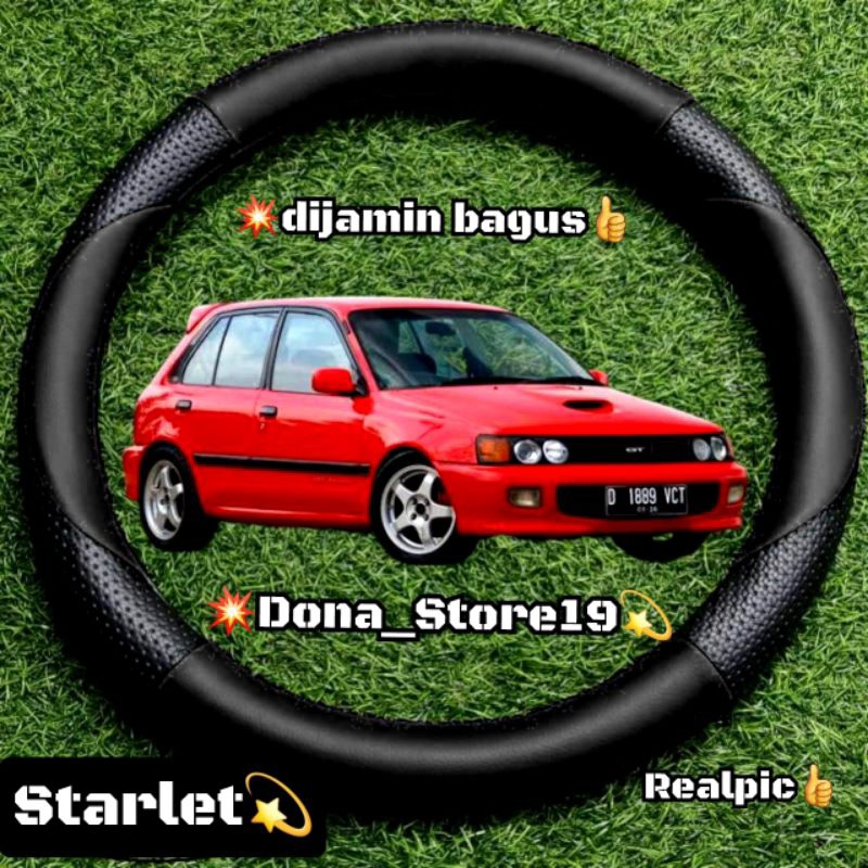 DRR Toyota Starlet Kapsul Cover Setir, Soluna, Baleno, Corolla, Vios, dll size (M)