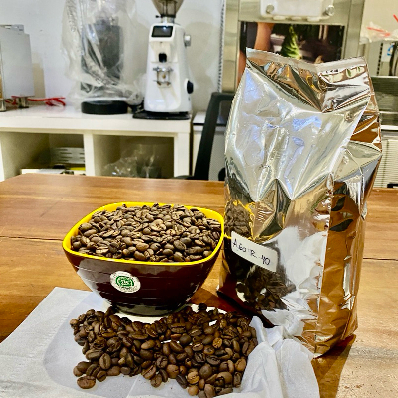 

biji kopi house bland arabika robusta