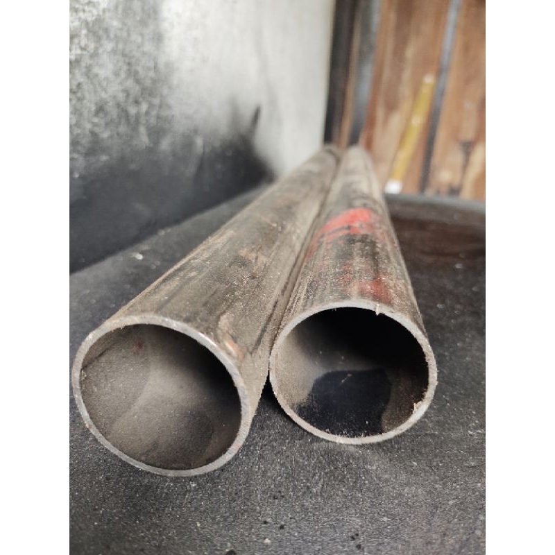 Pipa Besi Seamless Od 48,4 mm Id 44,4 mm Panjang 70 cm