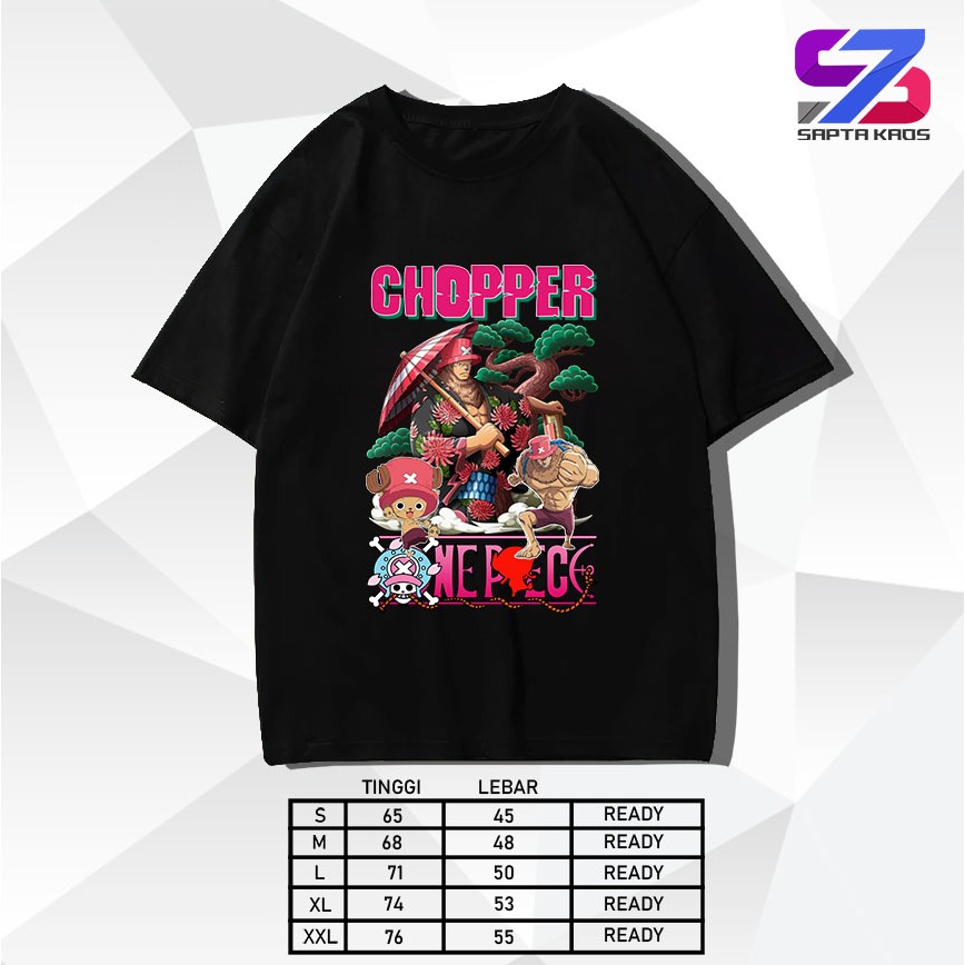 SPT357 KAOS CHOPPER Tshirt ANIME CHOPPER KAOS ANIME CHOPPER COCOK UNTUK PRIA DAN WANITA