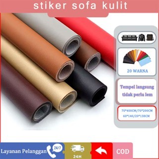 COD Tambal sofa kulit Lem sofa kulit Sticker Kulit Sofa Leather Repair Sticker Cover Perbaikan Kulit