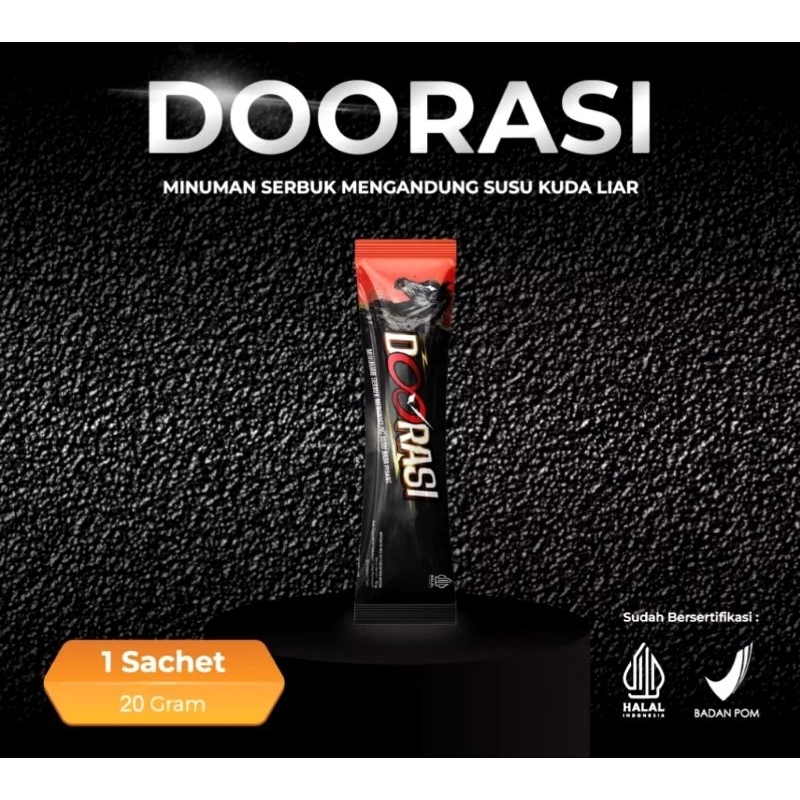 

DOORASI - Minuman Gingseng Susu Kuda Suplemen Stamina Pria (PerSachet)