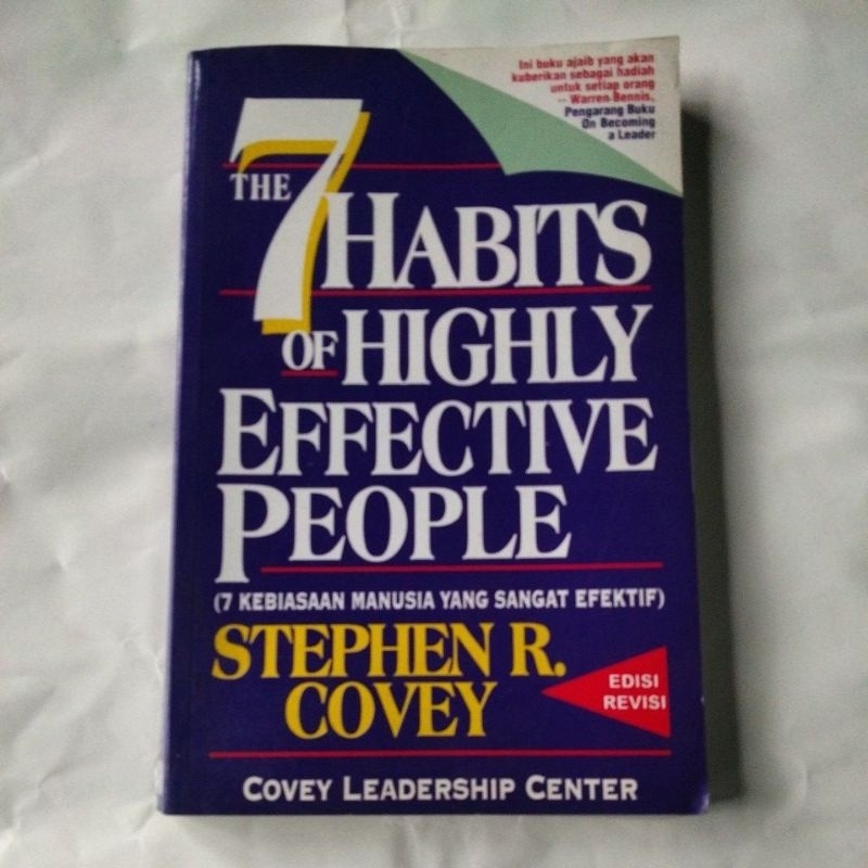 THE 7HABITS of,HIGHLY EFFECTIVE PEOPLE (ORIGINAL)